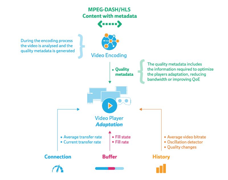 Per-Scene Adaptation for bandwidth reduction and CDN savings